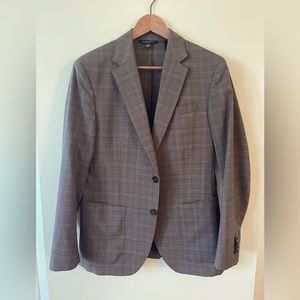 Brown Banana Republic suit